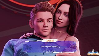 Feasting on Diana's juicy pussy aboard her yacht - grand tits adventure ep18 gameplay!