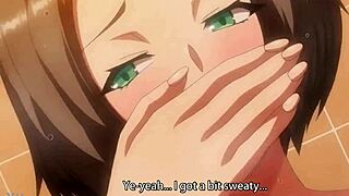 dude this hentai quickie delivers hard fucking and thick cum