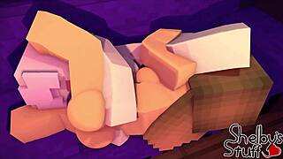 girls share playful moments in minecraft animation sequel