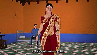 bhabhi, feel baba's penis deep in your desi pussy at the ashram?