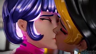 overwatch's wildest animations gangbang bukkake overload!