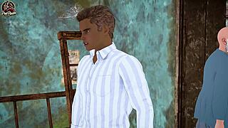 yo desi bhabhi's huge boobs get pounded by sasur's friend