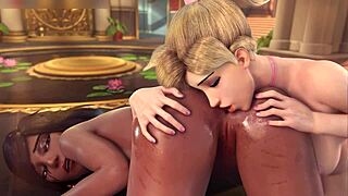 Overwatch Heroes Anal Assfucking 3D Compilation
