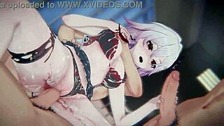 evernight bound tight for cowgirl sandwich dp. honkai star rail complete 4k gangbang