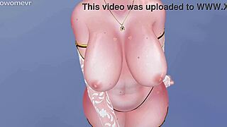 Desperate horny angel begs you to breed her fat tits and ass in VRChat!