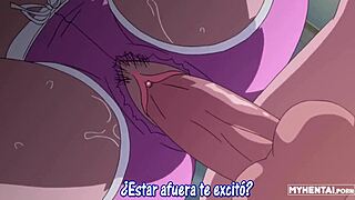 anime hentai lesbians dive into assfucking anal play creampie orgy