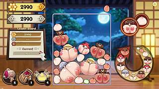 suika's horny emotions surge in wet watermelon hentai game ep 3 armpit fuck and huge facial cumshot