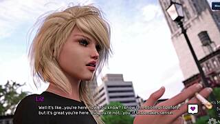 liz can't stop staring at xavier's huge nude cock while fairy examines it nsfw game