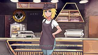 this cute femboy just sucked me off in the public bathroom game hentai... so good!