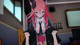 nanallys fallen ichi-daime boss bound glasses teen takes group bukkake creampie