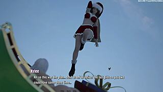 xenorav's 3d porn game stepson pounds stepmom's big tits on christmas