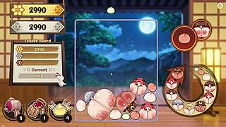 suika's horny emotions surge in wet watermelon hentai game ep 3 armpit fuck and huge facial cumshot