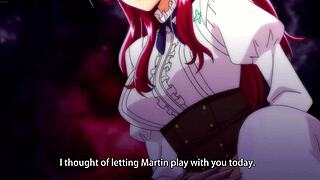 wanna see these big tit girls lick each others asses in hot lesbian hentai?