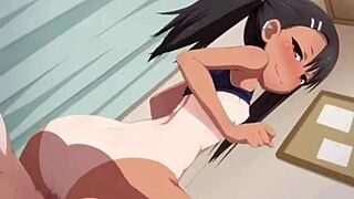 she mounts cowgirl in hentai to trick him into endless riding pleasure. her hips grind without mercy.