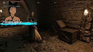 skyrim b and l mod uncovers woman with huge tits and massive ass in game