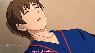 check out this lucky doctor banging his hot patient right in the hospital hentai style.