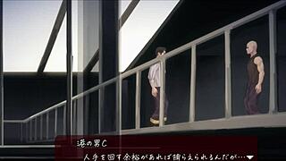 Perverted Girl Captured by Man Endures Breast Play in Hentai Animation Diary