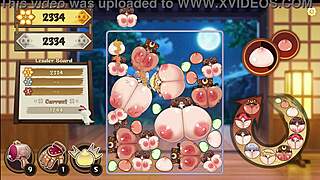 suika's wet watermelon play turns intriguing as she squirts during pussy licking game ep 2