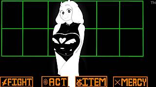 toriel's deepthroat blowjob on furry cock leads to wild pussy pounding animation
