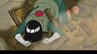 in naruto shippuden's steamy bath scene, uncensored hentai erupts into hardcore group fucking frenzy