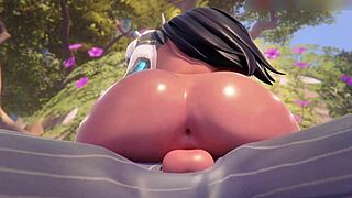 Overwatch Heroes Anal Assfucking 3D Compilation