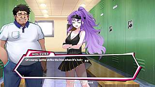 hentai angel bridget enjoys deep anal on tennis court with coach