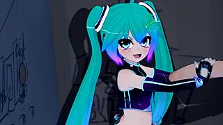 mantis x uncovers miku's hidden glory hole