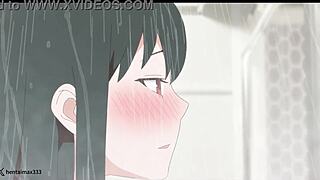 loid takes yor hard in spy x family hentai spying scene.