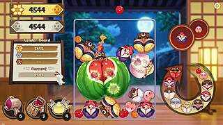 horny suika the wet watermelon villager gets creampied and ninja titfucked at the ranch