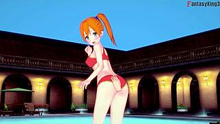 Misty's BIKINI BLOWJOB Spring Break POKEMON Fantasy King3