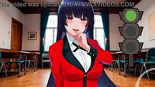 joi hentai luz verde luz roja: femdom jerk off instructions with spanish voice in kakegurui game