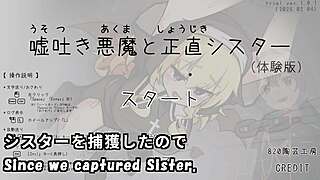 i'm hooked on lying devil and honest sister hentai game