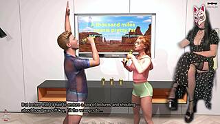 playful fox's angels love playthrough shows angels moaning on monster cocks