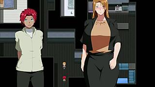 A cheating wife in armored suit gets convinced easy for big ass blowjob in solgante route part 1