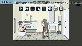 seeding city hentai man fucks hot blonde in subway restroom