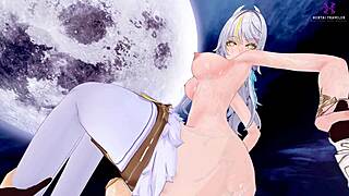 genshin impact zibai pov creampie fuck fest doggystyle to squirting