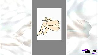Dibujando Chica Recostada Tipo Anime Hentai