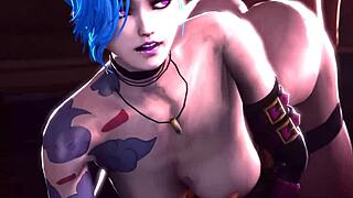 jinx's wild league of legends feet compilation in 3d hentai pmv drives you crazy right