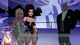 gotham's uncensored villain babe overwhelmed by monster tits lust