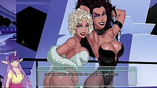 gotham's uncensored villain babe overwhelmed by monster tits lust