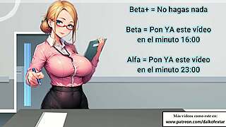 Joi Beta Exam in Spanish - Fail and No More Tits for You
