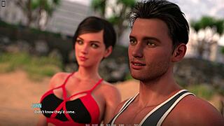 dominos beach tryouts round one two got me so hyped story event gameplay!!