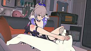 honkai star rail silver wolf late night gaming and sex