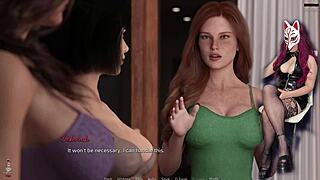 college girl rides in skirt playthrough