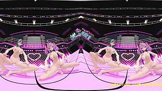 Vr mmd chihavivi nude dance 3d hololive hentai