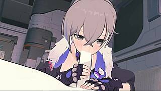 honkai star rail silver wolf late night gaming and sex