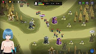 do you want to see beautiful mystic defenders gameplay with big tits