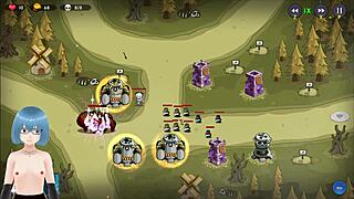 do you want to see beautiful mystic defenders gameplay with big tits