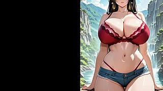 waifus show breasts in game compilation