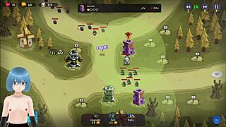 do you want to see beautiful mystic defenders gameplay with big tits
